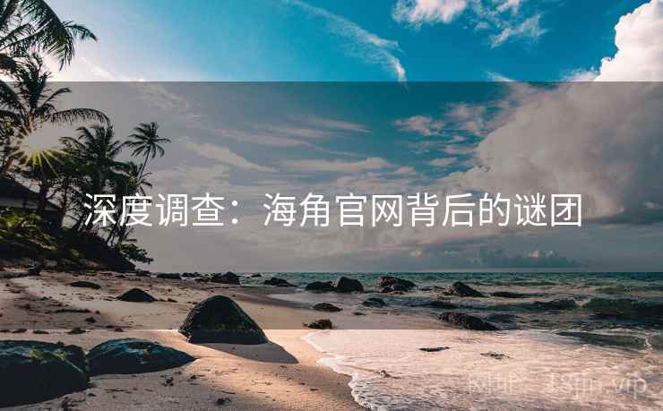深度调查：海角官网背后的谜团