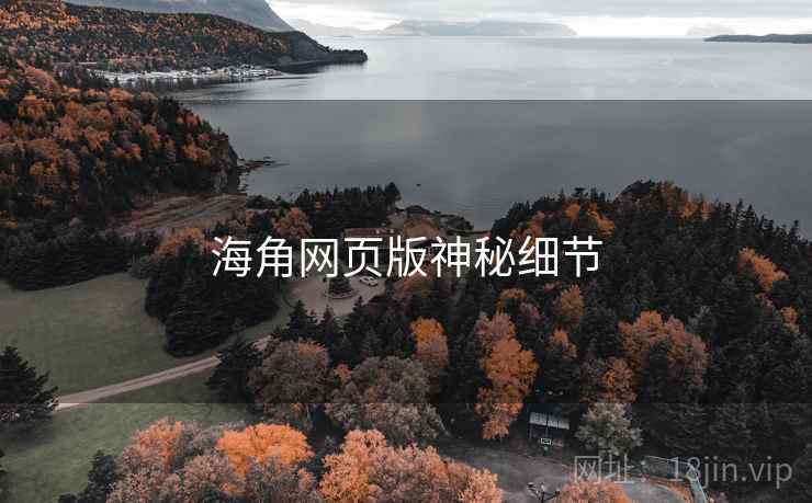海角网页版神秘细节